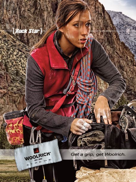 Woolrich Rock Climber ad