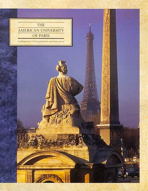 American University of Paris Brochure